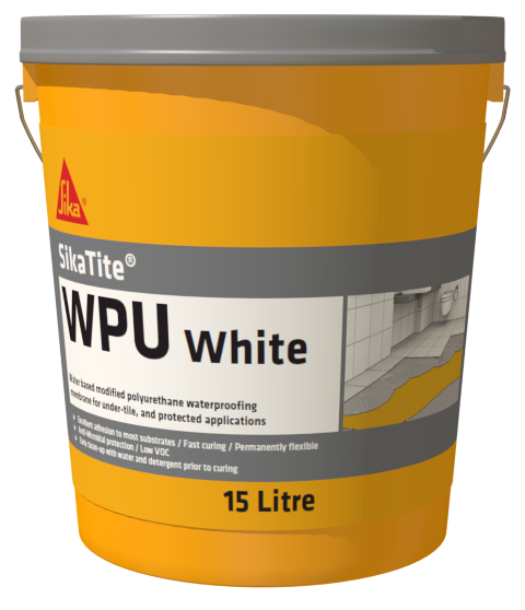 SIKA TITE WPU WATER BASED POLYURETHANE WATER PROOFING MEMBRANE GREY 15LTR